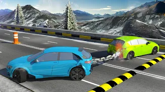 Screenshot Chained Cars against Ramp 1