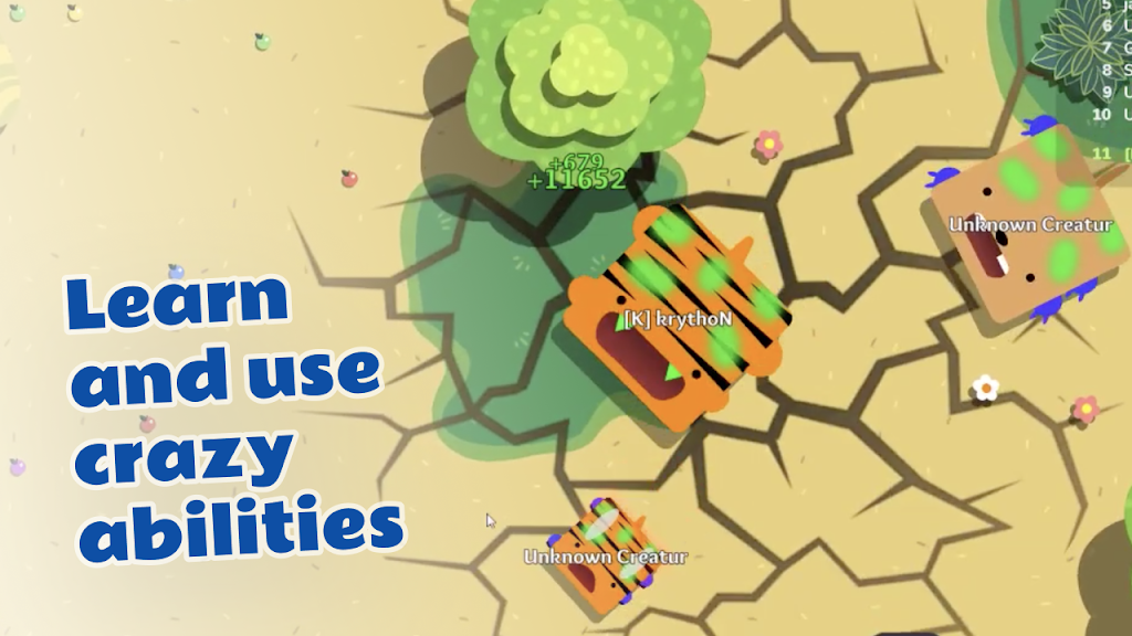 Creatur.io: Fun Kooverse Arenaスクリーンショット3