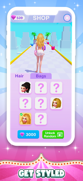 DressUp Run! Mod 스크린 샷 1