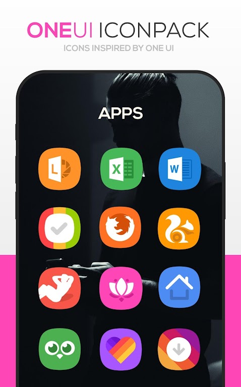 ONE UI Icon Pack Mod Capture d’écran3