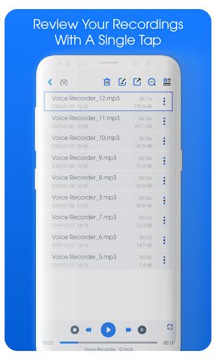 Super Voice Recorder экрана 4