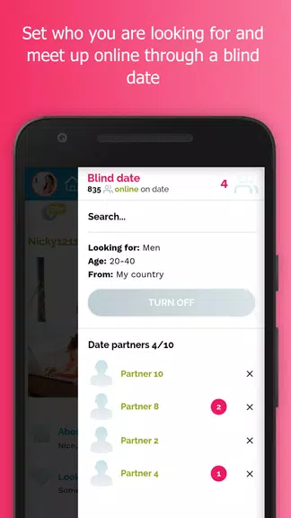 Blindr - Online blind date স্ক্রিনশট 2