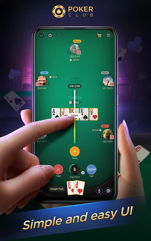 Poker Club - Private Texas with real friends屏幕截圖1