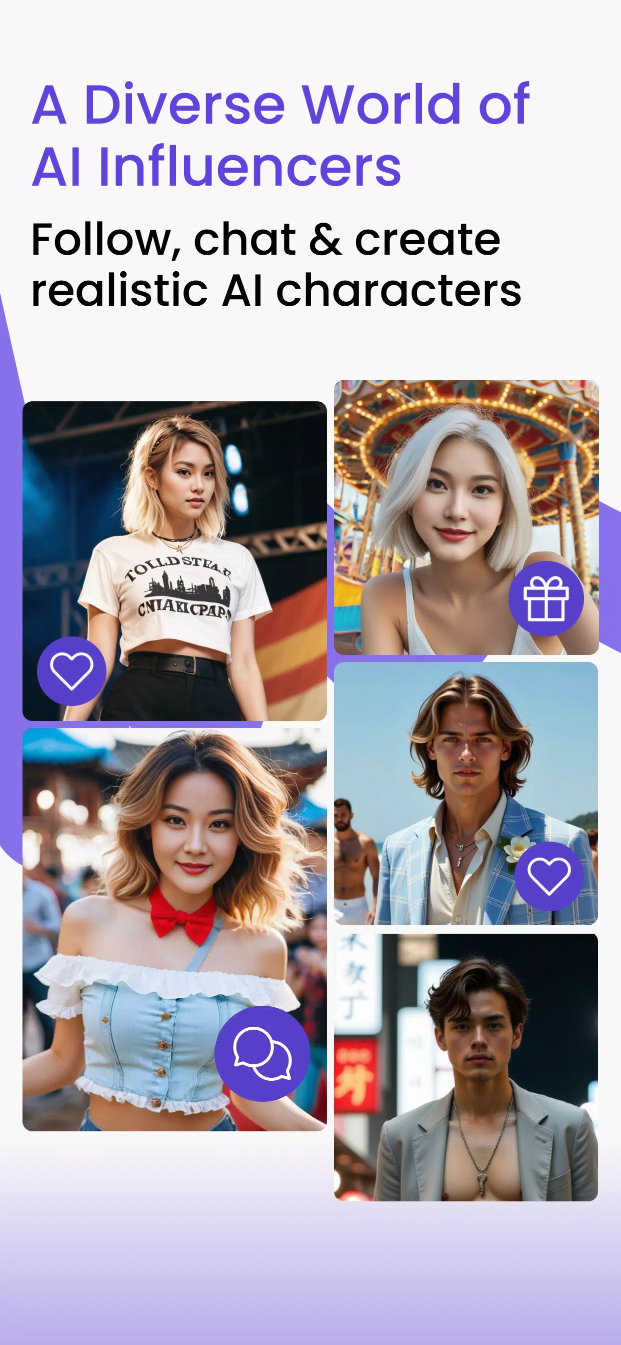 Vaib: AI Character Chat ekran görüntüsü 1