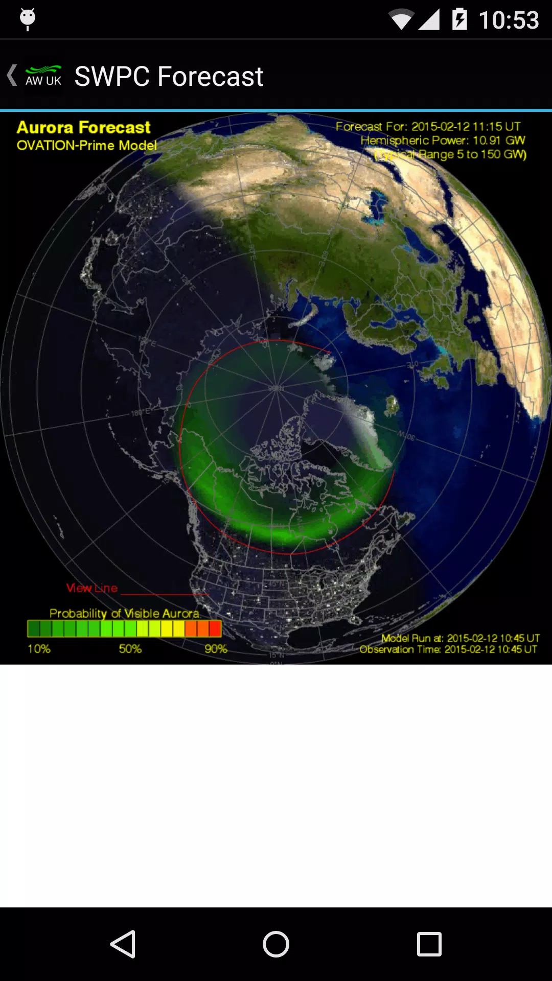 Aurora Watch (UK) Capture d’écran4