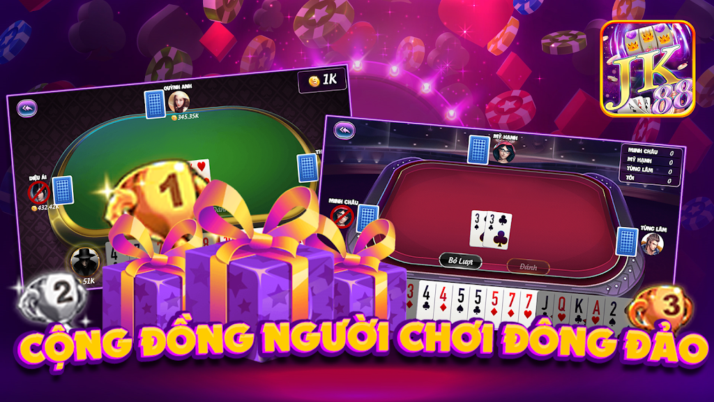 JK88 Game Bai No Hu应用截图第3张