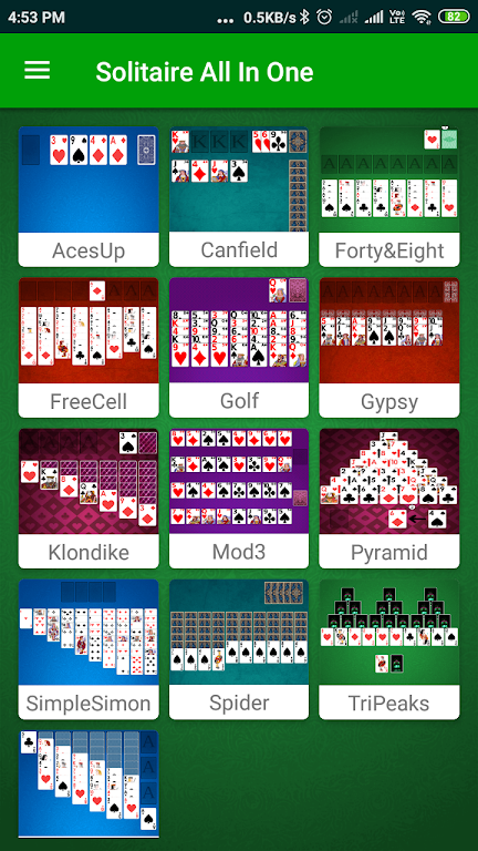 solitaire King- Playing Card Game ကိုဖန်သားပြင်3