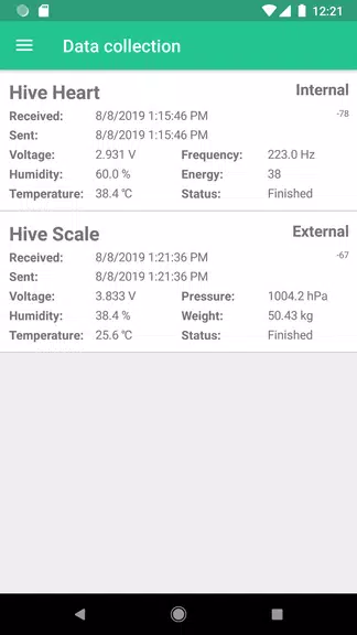 Bee Hive Monitoring Gateway屏幕截圖2