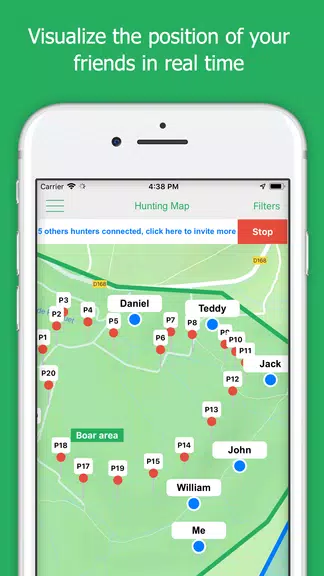 Hunting Map, the GPS for hunters ảnh chụp màn hình 2