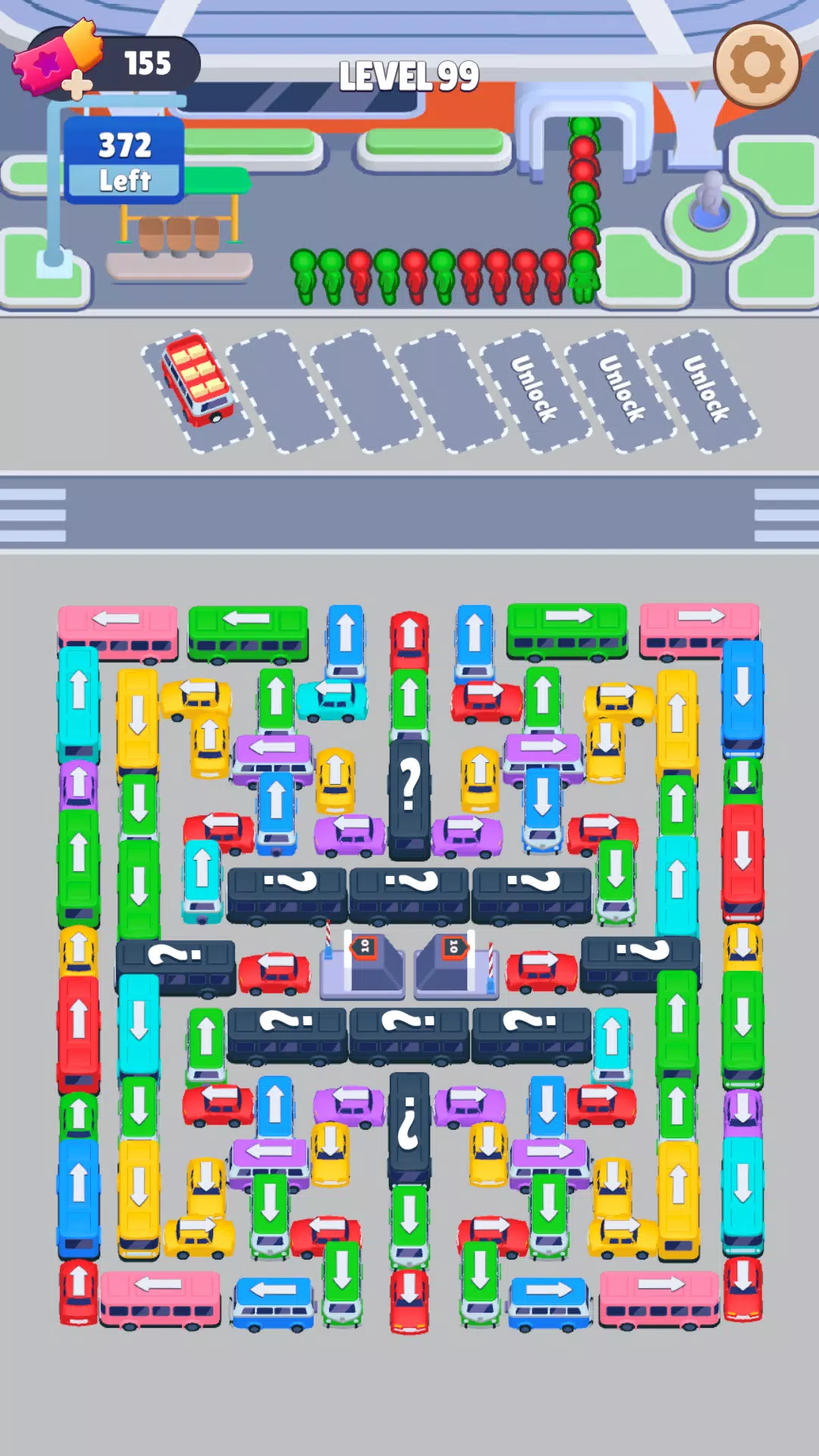 Bus Sort: Car Parking Jamスクリーンショット3