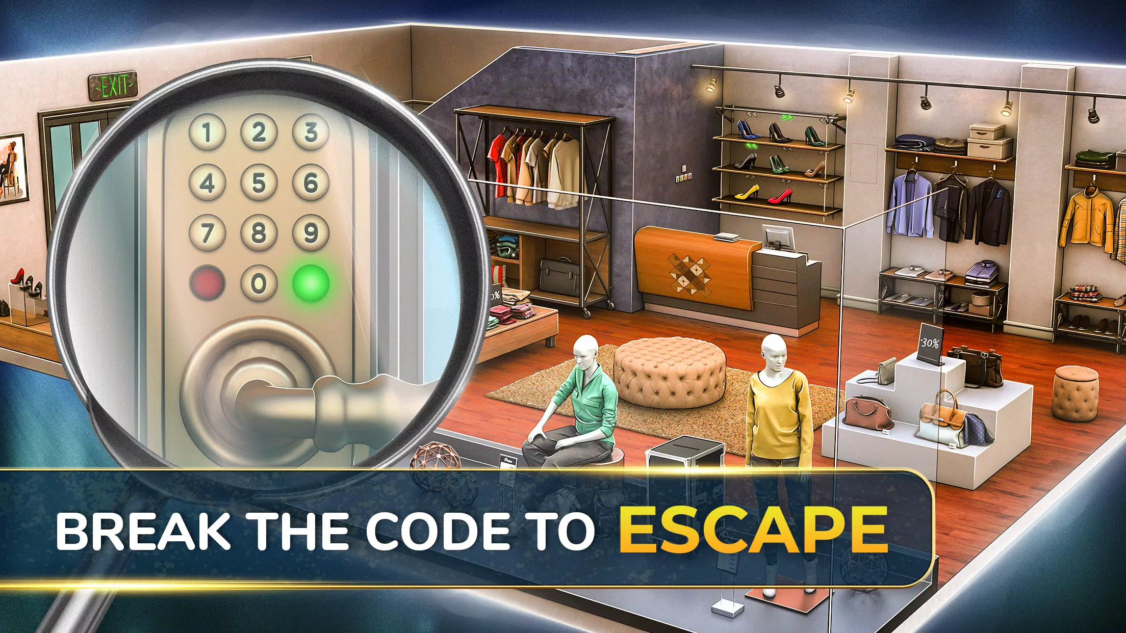 Rooms & Exits Escape Room Game ảnh chụp màn hình 3