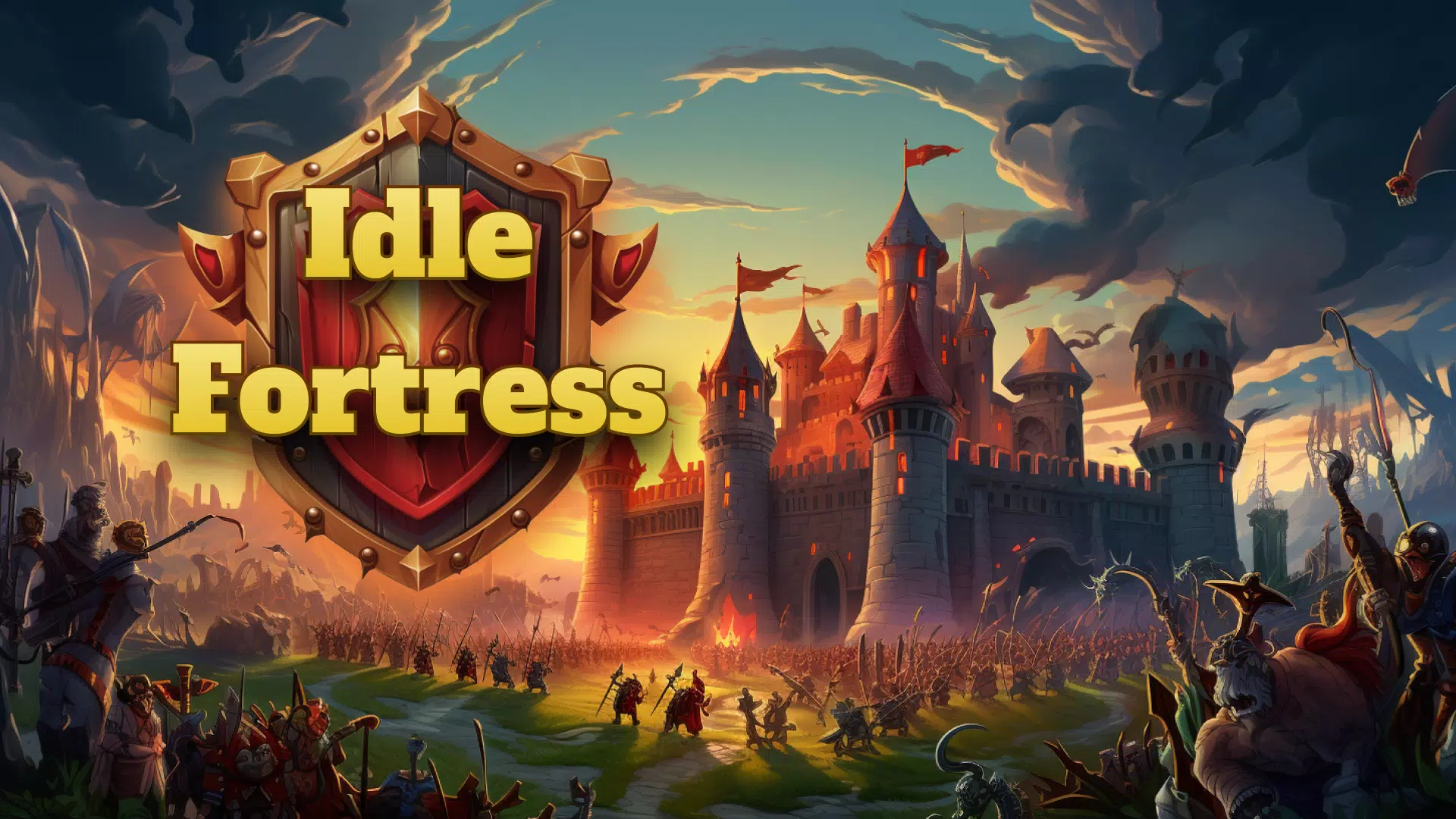 Idle Fortress: Tower Defence 스크린 샷 4