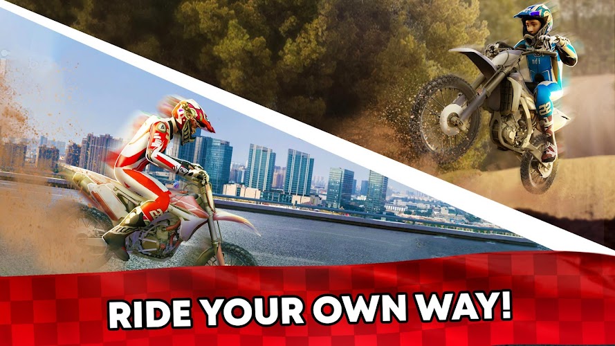 Wild Motor Bike Offroad Racing ảnh chụp màn hình 4