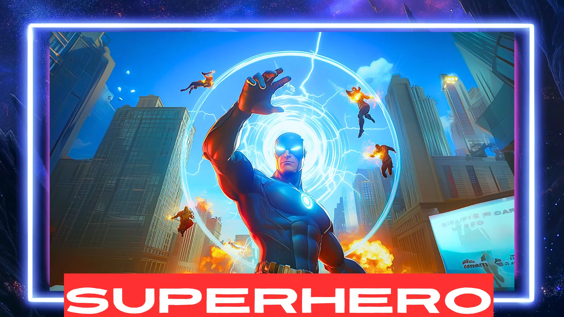 Psychic Hero: a superhero game 스크린샷 1