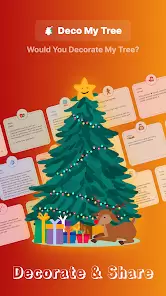 Deco My Tree : X-mas Messages Ảnh chụp màn hình 3