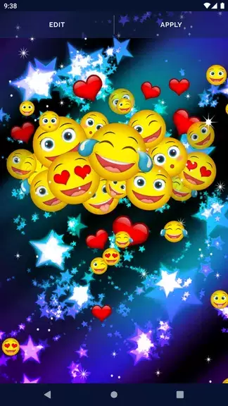 Cute Emoji Live Wallpaper screenshot 4