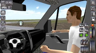 Minibus Van Passenger Game ကိုဖန်သားပြင်4