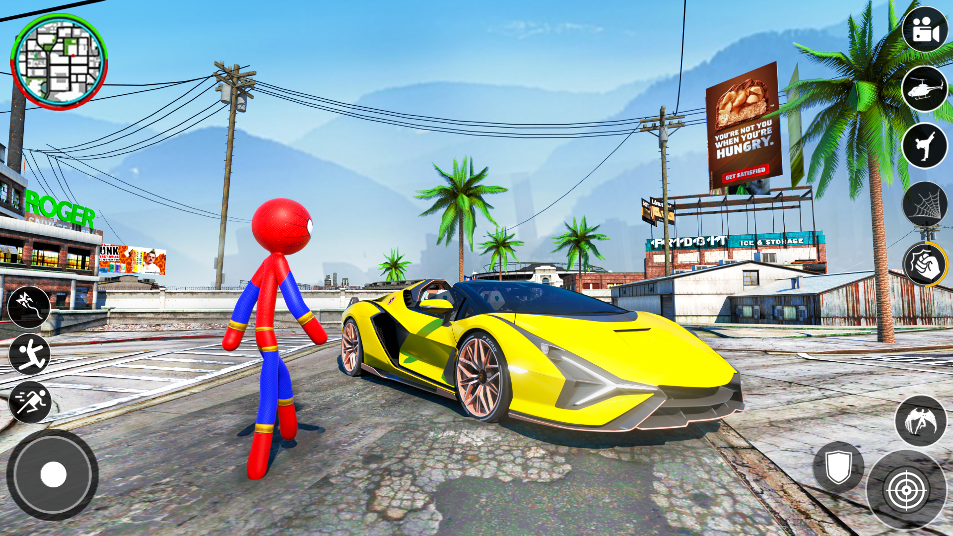 Spider Hero Man Game-Superhero экрана 3