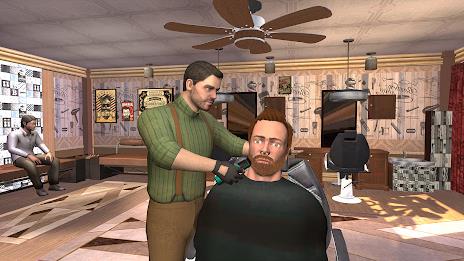 Barber Shop-Hair Cutting Game屏幕截圖1