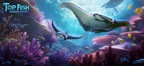 Top Fish: Ocean Game captura de pantalla 1