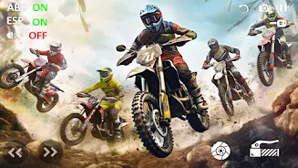 Motocross Beach Bike Games 3D ekran görüntüsü 1