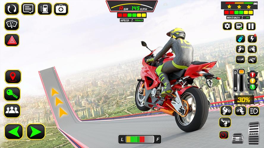 GT Bike Stunt Bike Racing Game Capture d’écran2