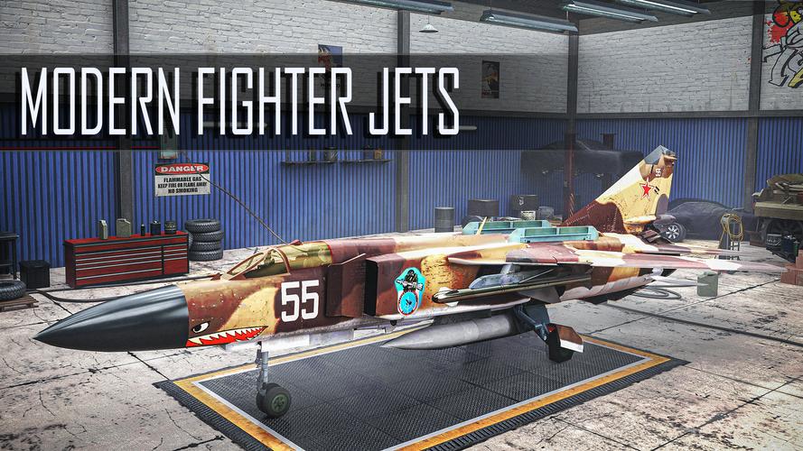 Jet Fighter: Sky Combat 3D屏幕截圖3