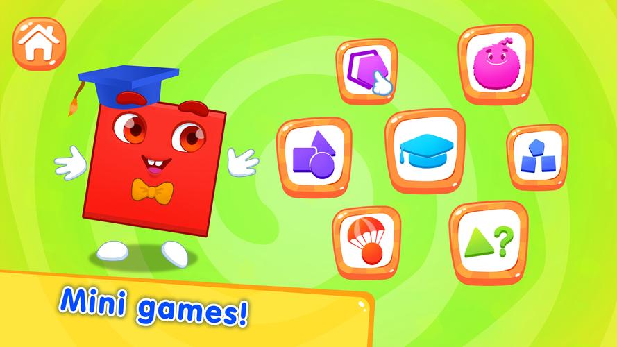 Shape Learning! Games for kids captura de pantalla 1