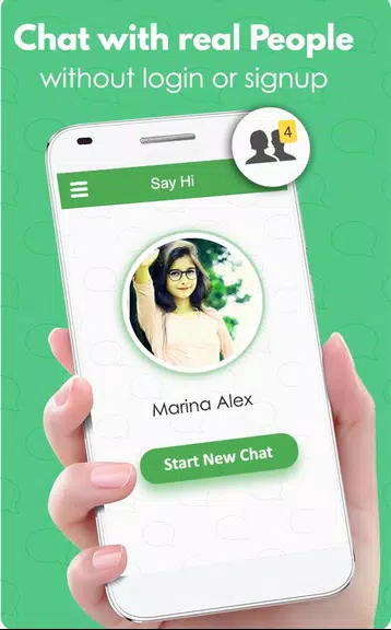 Say Hi - Meet People Online স্ক্রিনশট 1