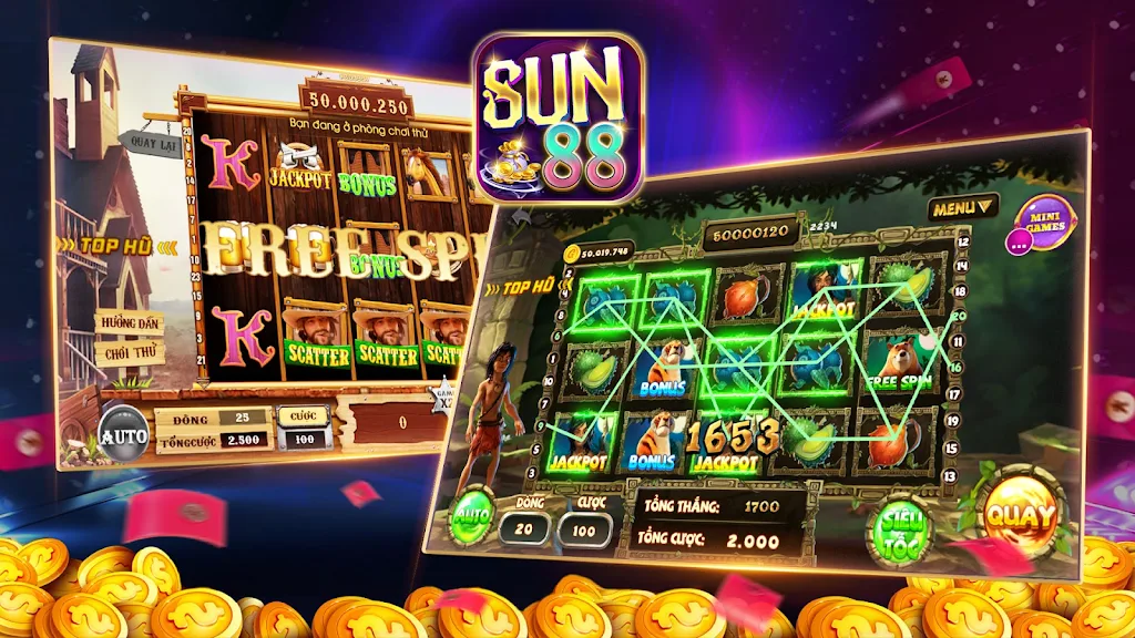 Sun88:đánh bài, nổ hũ, lô đề 스크린 샷 2