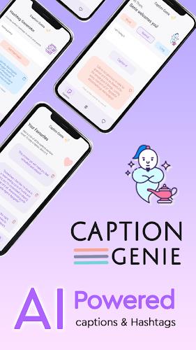 Caption Genie: AI Caption Tool zrzut ekranu 1