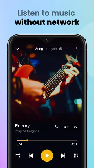 音楽プレーヤー - MP3プレーヤースクリーンショット2