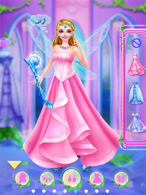 ภาพหน้าจอ Fairy Dress Up VS Witch Makeup 4