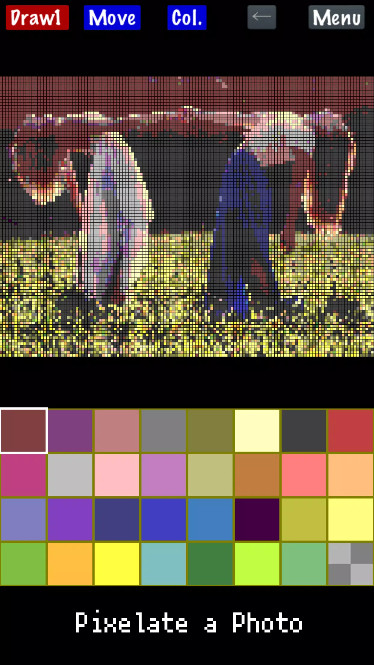 Pixel Art Maker ekran görüntüsü 2