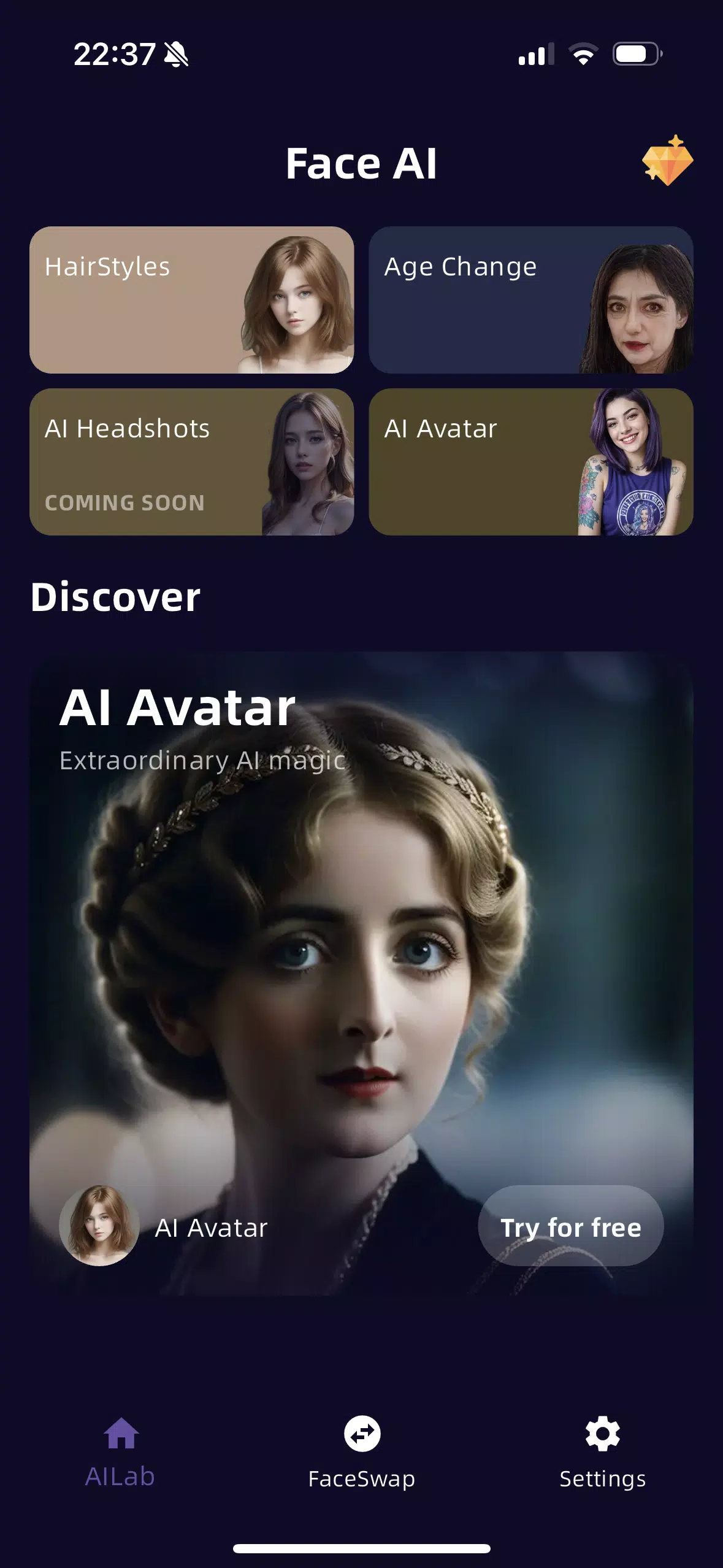Face AI ekran görüntüsü 1