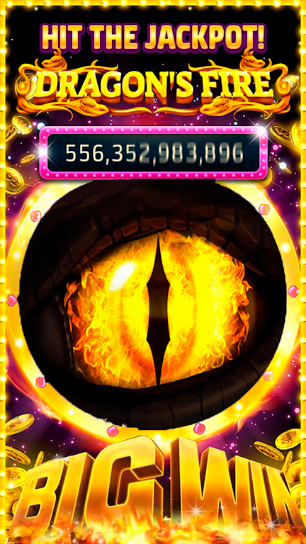 Dragon's Gold Flames Vegas Casino Slots Screenshot 3