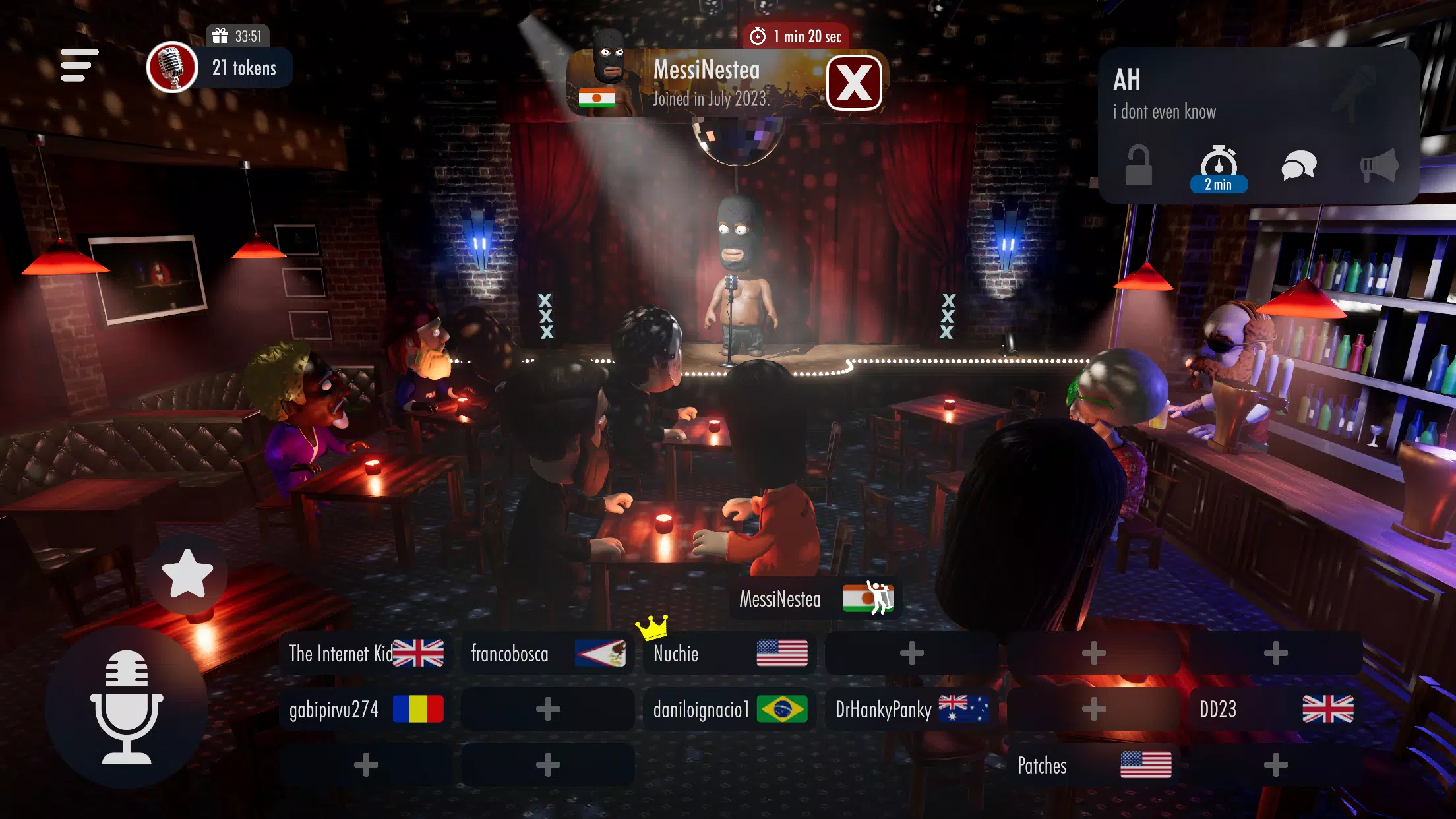 Comedy Night Live экрана 4