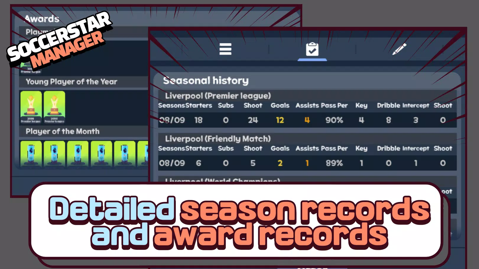 SSM LITE-Football Manager Game 스크린 샷 3