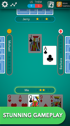 Euchre Classic Card Game ekran görüntüsü 2