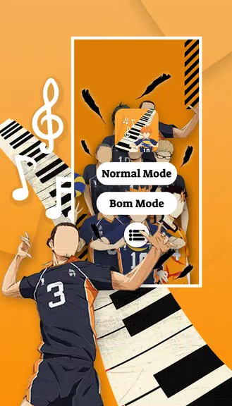 Game Haikyuu Piano Tiles ကိုဖန်သားပြင်3