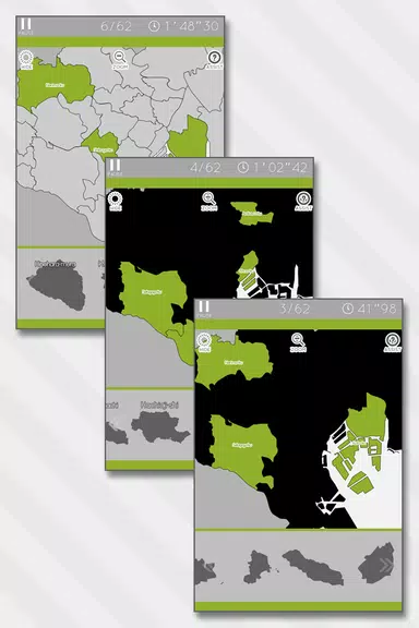 E. Learning Tokyo Map Puzzle экрана 2