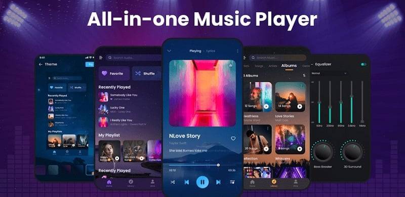 Offline Music Player: My Music स्क्रीनशॉट 1