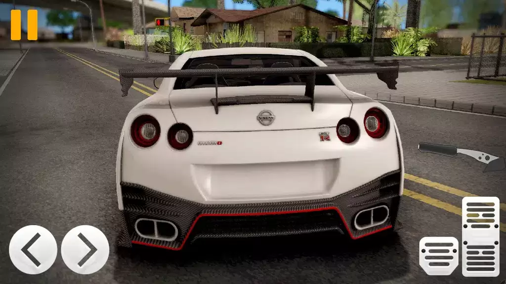 GTR: Nissan Car Driving Game Captura de tela 2