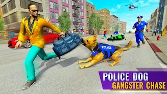 US Police Dog Crime Chase Game экрана 4