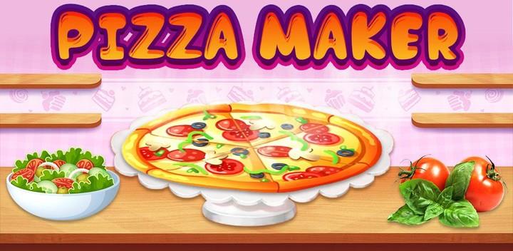 Pizza Maker Pizza Cooking Game 스크린 샷 1