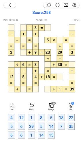 Math Number: Cross Math Puzzle應用截圖第4張