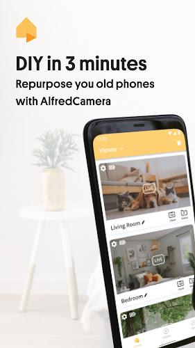 AlfredCamera Home Security app屏幕截圖1