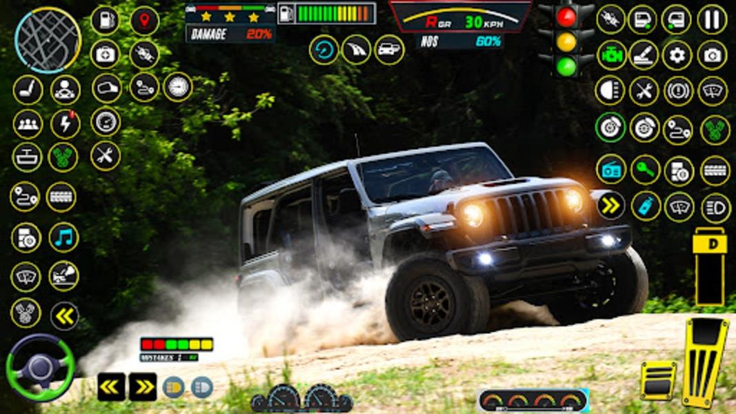 US Suv Jeep Driving: 4x4 Games ảnh chụp màn hình 2