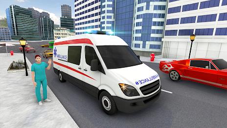 Ambulance Simulator Car Driver zrzut ekranu 3