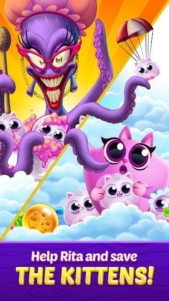 Cookie Cats Pop - Bubble Pop Mod экрана 2